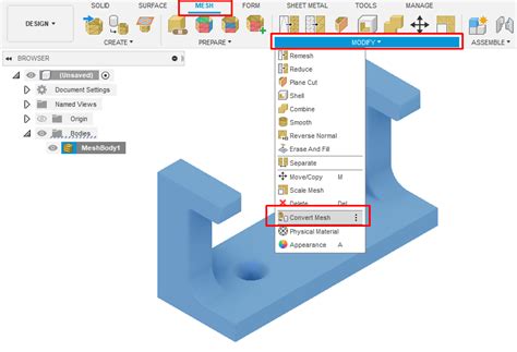 fusion 360 stl to solid|autodesk fusion 360 stl import.